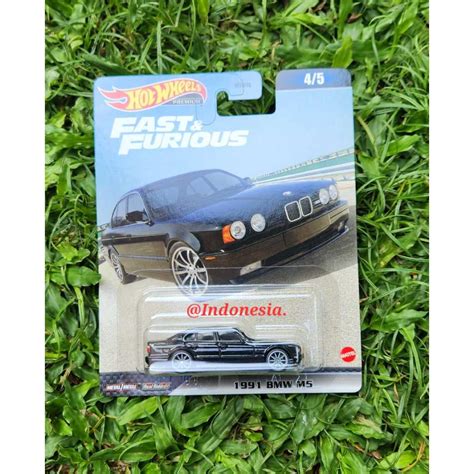 Jual Hot Wheels Premium Fast And Furious 1991 BMW M5 Original Shopee Indonesia