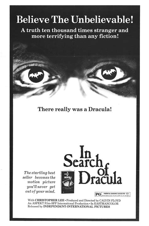 In Search Of Dracula 1975 Moria