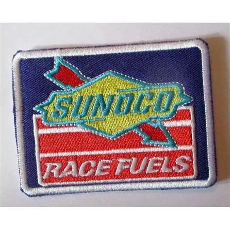 Patch Sunoco Race Fuel Huile Essenc Ecusson Thermocollant Veste Blouson