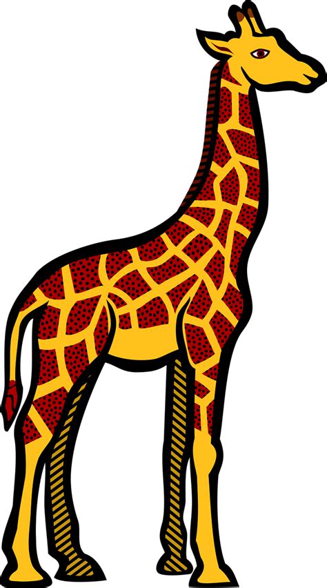 Free Cartoon Giraffe Vector Art Download 7657 Cartoon Giraffe Icons