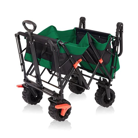 Folding Garden Hand Cart Camping Cart Heavy Duty Festival Wagon Trolley