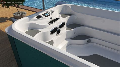 Spa Hot Tub D Model Ds Blend C D Fbx Max Ma Lxo Obj Free D