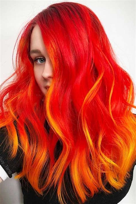 Discover The Captivating Orange Hair Rainbow From Sweet Pumpkin To Burning Fiery Shades