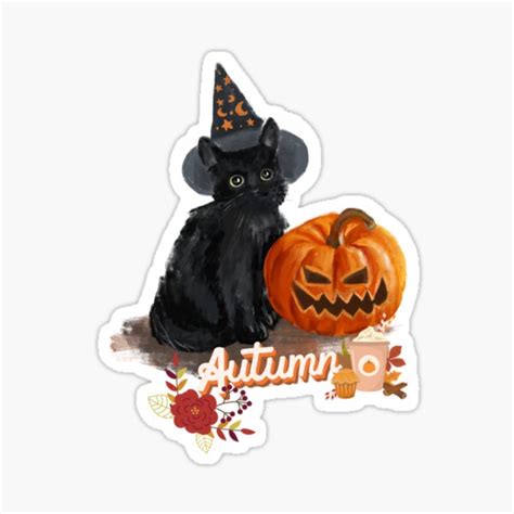 Pumpkin Autumn Coffee Sublimation Sticker For Sale By Teesignf