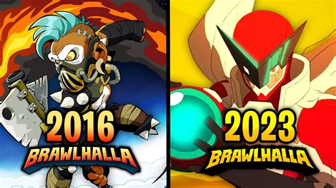 Every Brawlhalla Legend Reveal EVER YouTube