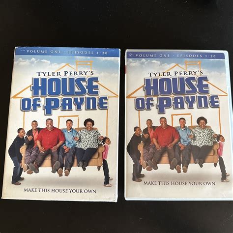 TYLER PERRY S HOUSE OF PAYNE Volume 1 3 DISC SET DVD With Slipcover