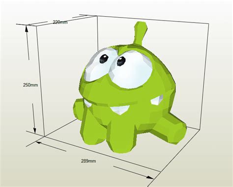 Papercraft Om Nom Cut The Rope Index Of Papercraft Wp Content Uploads