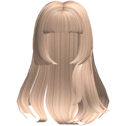 Anime School Girl Hime Cut Blonde Roblox