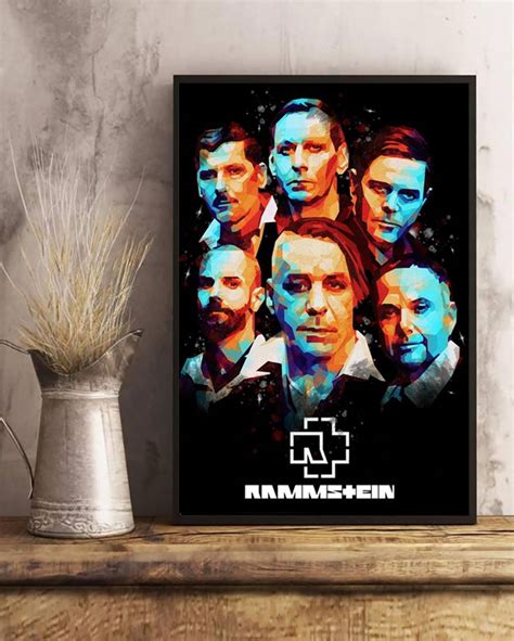 Rammstein Premium Matte horizontal posters, Rammstein poster, Rammstein ...