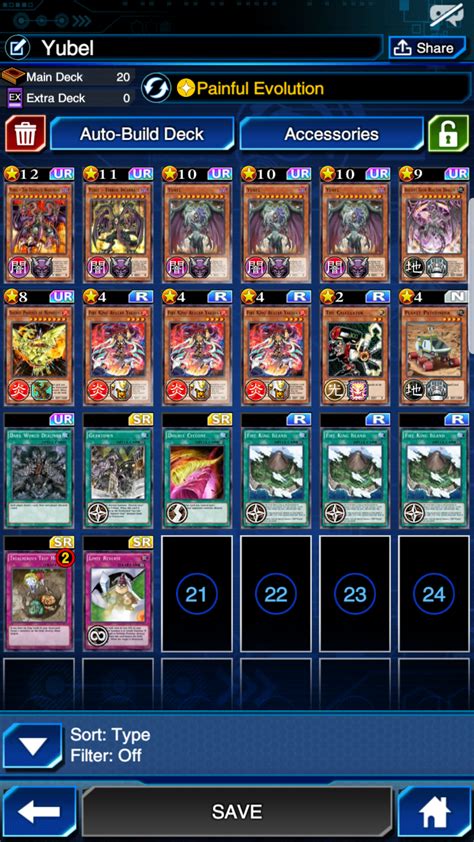 Deck F2P Yubel R DuelLinks