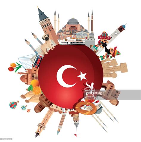 Turkish Travel Symbols High-Res Vector Graphic - Getty Images
