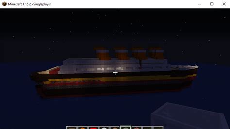 Titanic survival also please do the command /gamemode survival when you ...