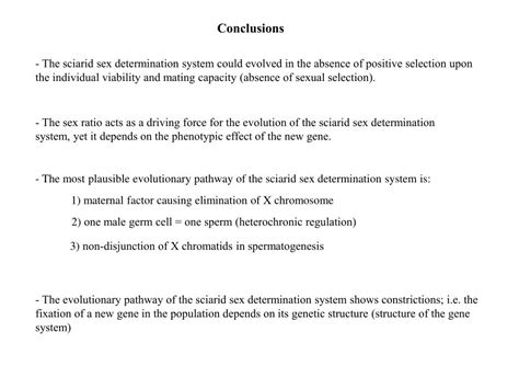 PPT Evolutionary Pathways For Sex Determining Mechanisms PowerPoint Presentation ID 3083837