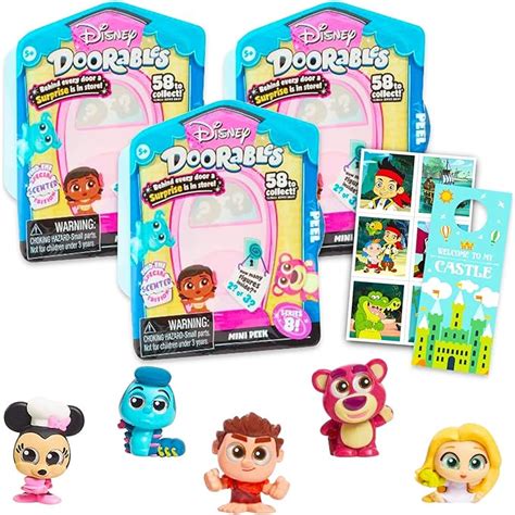 Disney Doorables Series 8 Mega Pack Bundle With 3 Disney