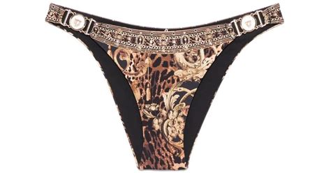 CAMILLA Era Of Empires Print Bikini Bottoms In Natural Lyst