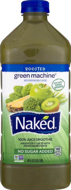 Naked Juice Smoothie Boosted Green Machine Naked Customers Reviews Listex