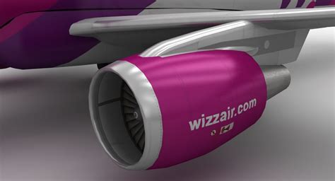 Airbus A Wizz Air Modelo D Ds Fbx Obj Gltf Upk