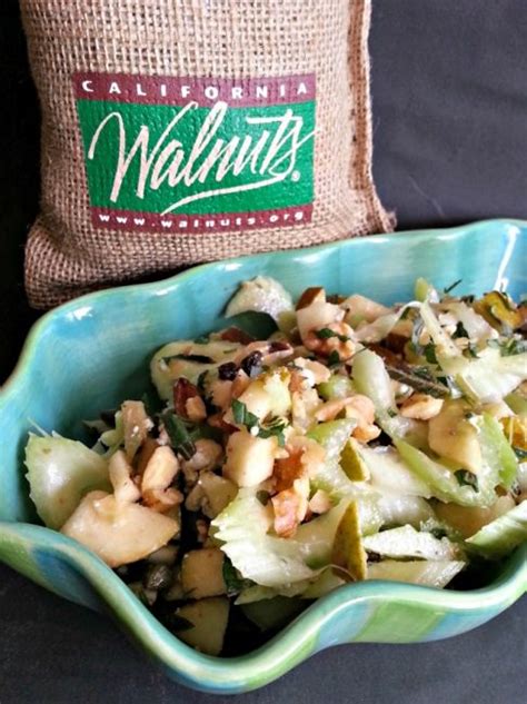 Apple Walnut Salad with Celery