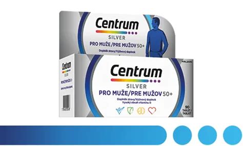 Centrum Silver Multivitamín Pro Muže 50 90 Tablet