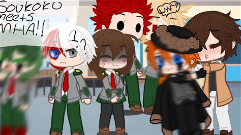 Soukoku Meets Mha Gacha Bsd X Mha Desc Youtube