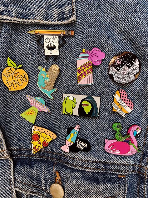 Boho Enamel Pins Cute Pins Funny Pins Animal Enamel Pin Etsy Cute