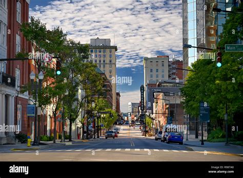 Historic Gay Street In Knoxville Tennessee Gay Street Marks The