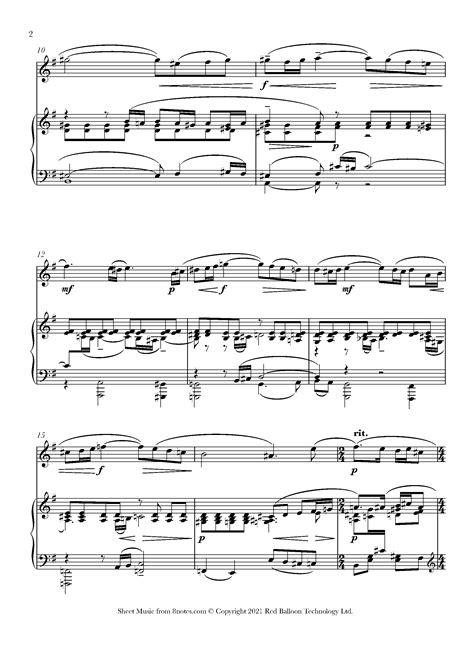 Rachmaninoff Vocalise Op 34 No 14 Sheet Music For Flute 8notes