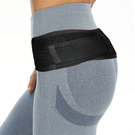 Sacroiliac Si Joint Hip Belt Lower Back Pelvic Lumbar Support Brace Men