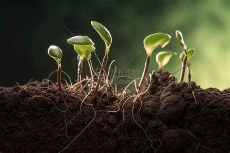 在土中的植物根高清图片下载 正版图片600160446 摄图网