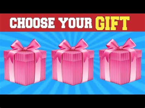 How Lucky Are You Choose Your Gift Goods Bad Gift