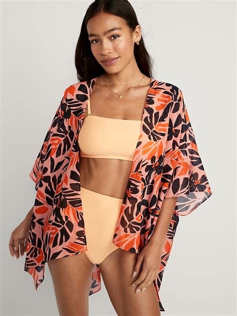 Matching Printed Swim Cover Up For Women Old Navy