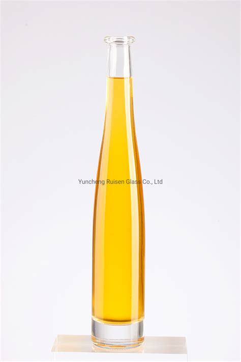 Transparent Flint Glass Liquor Bottle Tall Ml Beverage Alcohol