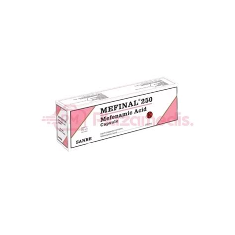 Mefinal 250 mg Kapsul - Distributor Obat Obatan Murah