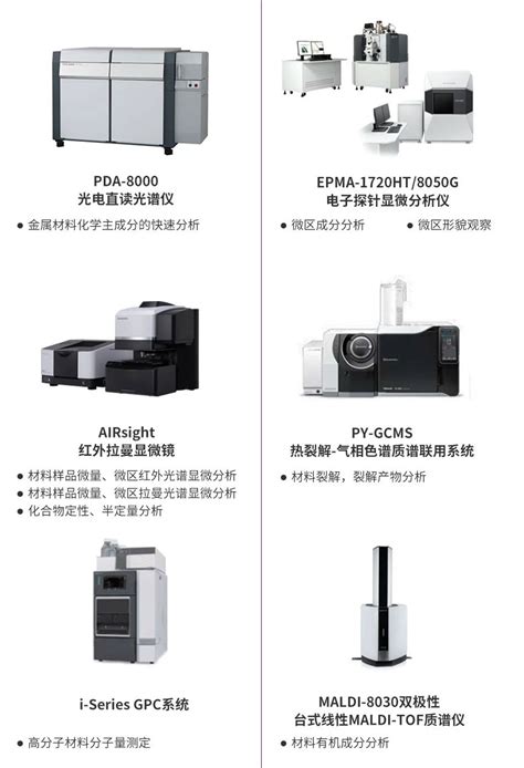 【设备更新】岛津分析仪器方案 材料领域光谱网