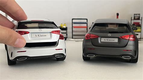 Miniature Mercedes A Class A Klasse Premium Hatchback Scale