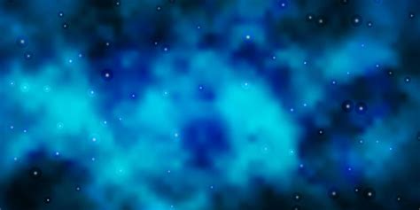 Light Blue Vector Texture With Beautiful Stars Vector Art At