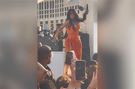 Cardi B Throws Microphone At Las Vegas Concertgoer Who Tossed Drink At