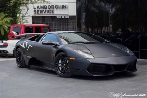 Black Lamborghini Murcielago SV For Sale in Miami - GTspirit