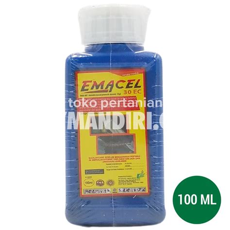 Jual Insektisida Racun Kontak Dan Lambung Emacel Ec Ml Shopee