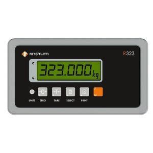 Lcd Display Weight Indicator R Abs Rinstrum Panel Mount Wall