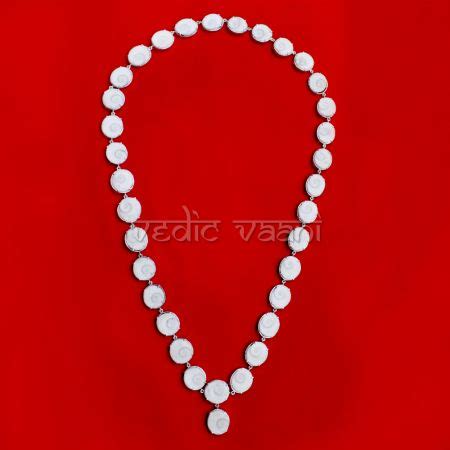 Buy Gomati Chakra Mala In Pure Silver Vedic Vaani