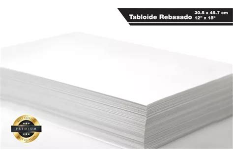 Opalina Super Tabloide Rebasado X Gr Hojas Meses Sin