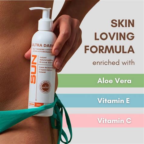 Self Tanning Solution - Sun Laboratories Dark Sunsation Lotion 32 oz