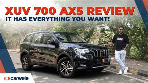 Mahindra XUV700 AX5 Review | Better than AX5 Select | Panoramic Sunroof ...