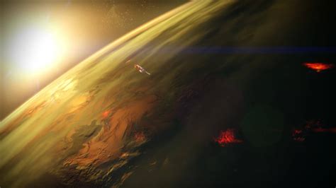 Download Destiny 4k Sun On Venus Horizon Wallpaper