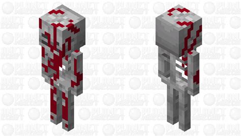 Bloody Skelton Minecraft Mob Skin