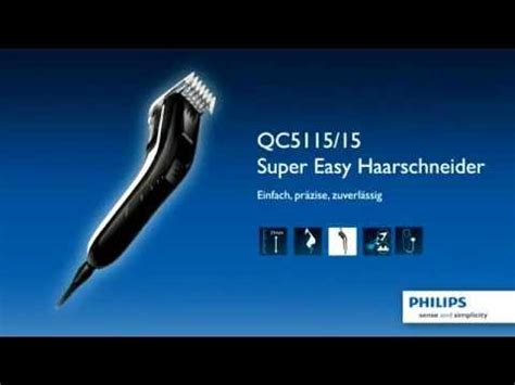 Philips QC5115 15 Haarschneider Series 3000, 11 Längeneinstellungen und ...