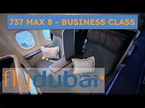 FlyDubai 737 Max 8 NEW BUSINESS CLASS YouTube