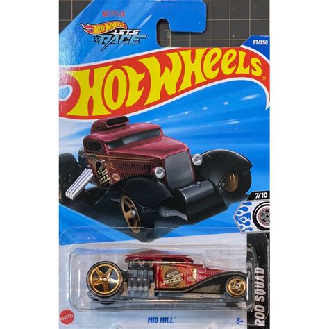 Hot Wheels D E Netflix Mid Mill