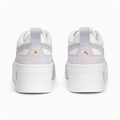 Puma Mayze Wedge Pastel Wit Grijs 388566 04